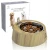 Classic echo-friendly stainless steel weighing pet slow feeder dog bowl