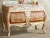 Import classic marble counter-top bathroom cabinet antique wood bathroom vanity from China