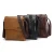 Import Classic men&#x27;s shoulder messenger retro style men&#x27;s PU leather bag cover diagonal briefcase from China
