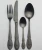 Import Classical Stainless Steel Cutlery Set,Copper and Gold Plated Flatware Set,Black Matte Cutlery Set from China