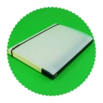 Clear China document display book A4 size PP plastic file folder