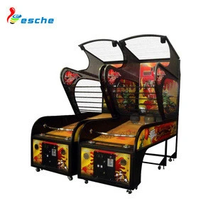Coin operated indoor sport game street basketball arcade game machine