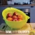 Import Colander with handle collapsible kitchen colander bowl strainer double drain basket bowl PIONEER Thailand manufacturer exporter from Thailand