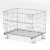 Import Collapsible wire container rolling storage cage with 4 wheels from China
