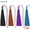 colorful charm bookmark cellphone silk tassel for diy Jewelry Accessories