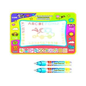 Colorful Doodle Scribble Boards 80*60cm Aqua Drawing Mat Magic Water Drawing Mat for kids gift