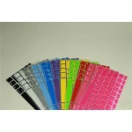 colorful laptop waterproof dustproof silicon keyboard cover For Macbook laptop