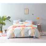 colorful pinky bedding sets pillowcase bedsheet and duvet cover set bed in a bag both side 100% cotton for for boys and girls
