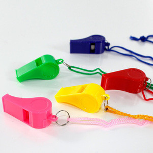 Colorful Plastic Sport Fan Whistle