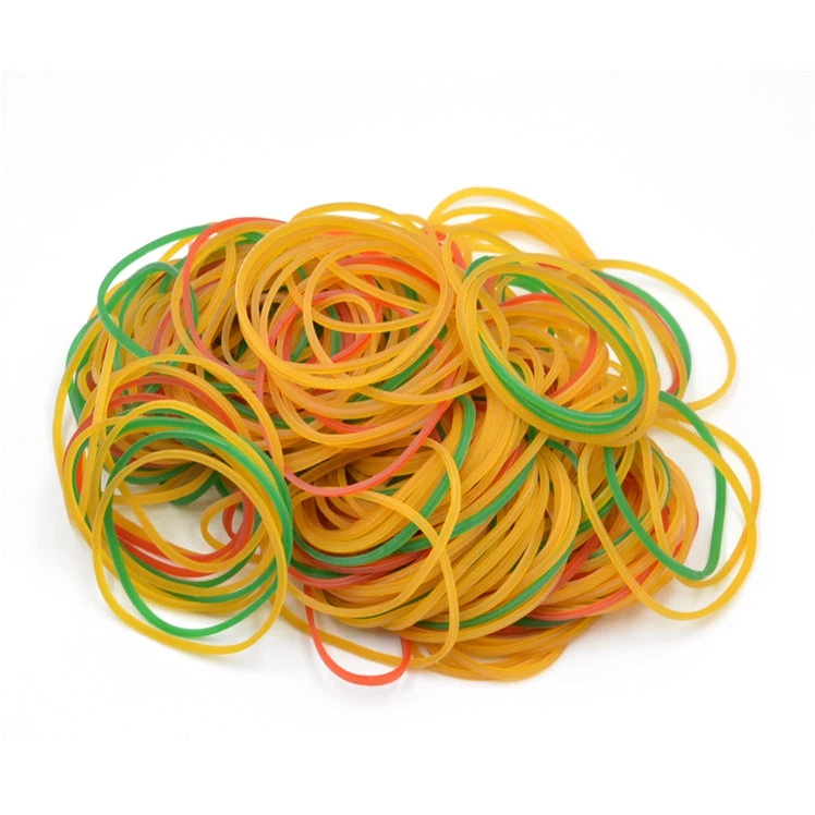 Colorful yellow High Elastic Rubber Band small large mini size