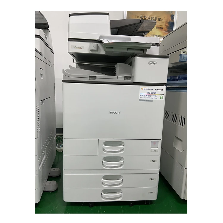Colour A4 Paper machine for Ricoh Aficio MPC6004 Refurbished copiers photocopier manufacturers