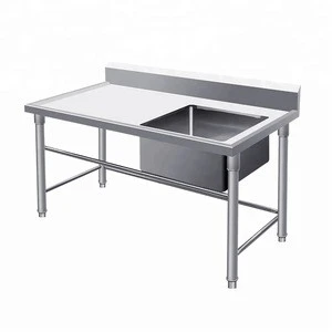 Comercial Custom Stainless Steel Single Portable Kitchen Sink