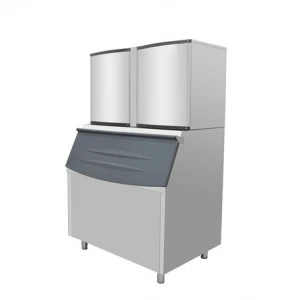 commercial large scale refrigerator ice maker