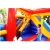 Commercial Outdoor inflatable castle with slide/ inflatable bouncer slide combo for kids