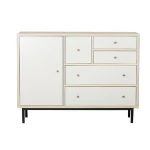 Compact Sideboard Drawers Storage Tool Cabinet Space Saving Home Furniture