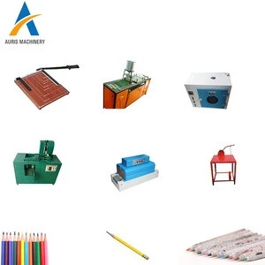 Complete waste recycled newspaper paper pencil making machine
