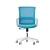 Computer henglin home furnishings office furniture ergonomic adjustament backerest mechanism  fixed leg aluminium office chair