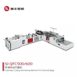 computerized PP woven sugar bag making cutting sewing machine