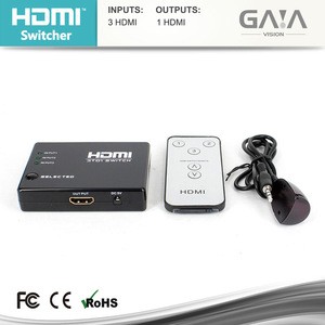 consumer electronic 3 way hdmi port switcher 3 input 1 output HDMI SWITCH