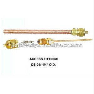 copper access valve refrigeration refrigeration gas charging valve