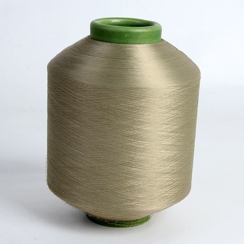 Core Spun products supplier Colorful b grade polyester spandex yarn
