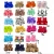 Import Cotton Cute animal shape teddy bear plush slippers one size fits all from China