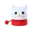 Import Creative Cute Cat Silicone Coin Purse with zipper from China