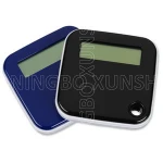 Creative giveaway personal portable compact mini cute plastic double layer square pocket electrical cosmetic slide calculator