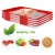 Import Creative Plastic Food Keeping Preservation Storage Kitchen Microwave Cover Container Clever Tray from China