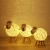 Import Creative Wooden Sheep LED Night Light Hand-woven lampshade moon lamp Cute Sleep Bedroom bedside Decoration Animals Night lamp from China