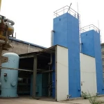 Cryogenic oxygen nitrogen argon air separation plant separator