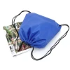 custom 210d waterproof nylon polyester fabric drawstring backpack bag