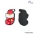 Import Custom 32*20mm Christmas stocking acrylic file folder accessories from China