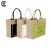 Import Custom biodegradable black jute fabric shopping bag with cotton pocket and  button picture of jute bag from China
