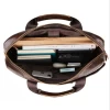 Custom Briefcases Genuine Leather With Secret Compartment