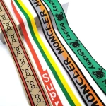 custom designer woven elastic waistband strap