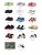 Import Custom High Quality Soft Adult Size Plush Yeezy Slippers Sneakers from China