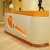 Import Custom Lively and Exciting Colorful Kindergarten Education School Wood Reception Counter Front Desk from China