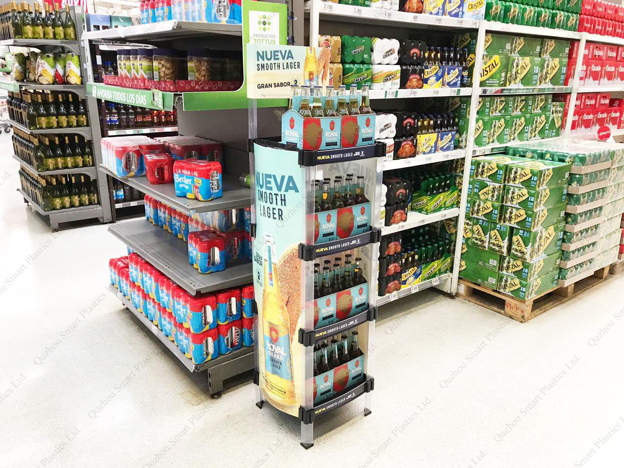 Buy Custom Logo Product Display Rack With Plastic Cosmetic Display ...