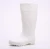 Import Custom Logo Waterproof Anti Slip Oil Acid Alkali Resistant Light Weight White Non Safety PVC Rain Boots for Food Service from China