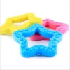custom Manufacturers wholesale pet shop toys dog toys TPR rubber bite resistant molar teeth five-pointed star dog toys