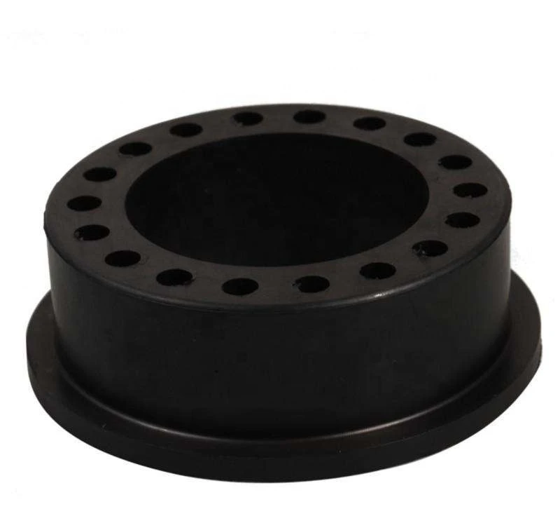 Custom molded 100% recycled rubber parts for brake rubber products