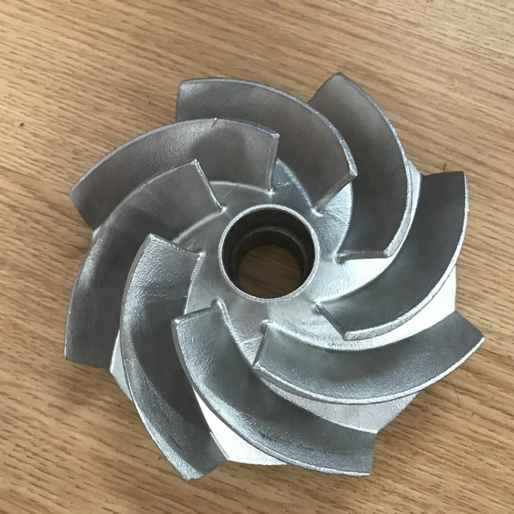 Custom OEM sand Investment Casting iron Parts centrifugal water Pump Impeller/sand casting iron centrifugal water pump parts