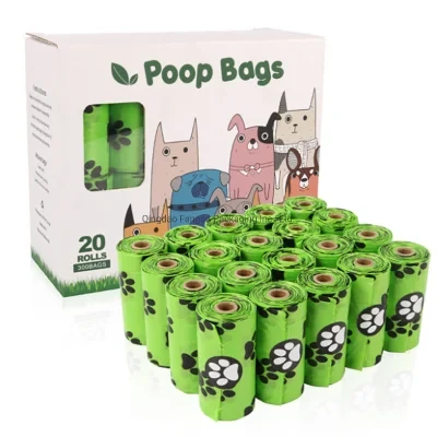 Custom Packaging 100% Composable Pet Wast Dog Poop Bag