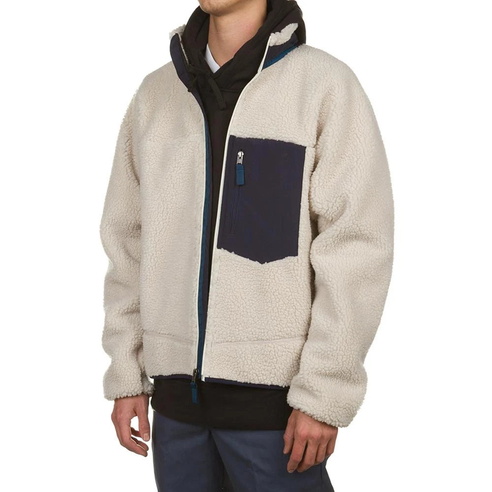 Custom Running Snow Polar Fleece Jacket Mens Wholesale polyester Winter Warm Jackets Coat