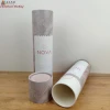 Custom wine water bottle package paper cylinder box cardboard tube packaging with logo
