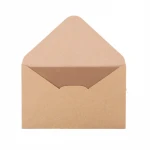 Customization  Blank Kraft Envelope Custom Postcard Collection Bag Rhombus White Envelope Custom LOGO