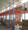 Customize Steel Racking System Attic Racks Heavy Duty Warehouse Mezzanine Foor