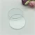 Import Customized best sell high quality different sizes of transparent round tempered wholesale glass factory from China