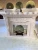 Import Customized classic natural beige stone marble decorative fireplace from China